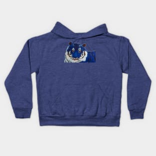 Blue Tiger Kids Hoodie